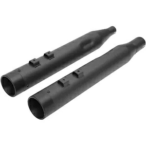 Drag Specialty スリップオン マフラー - ブラック/ブラック - 4" - FL '17-'19 1801-1265 Drag Specialties Slip-On Mufflers - Black/Black - 4" - FL '17-'19 1801-1265 【並行輸入品】｜カスタムパーツ WORLD倉庫
