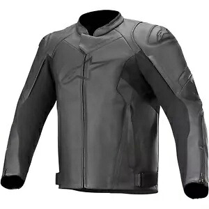 ALPINESTARS ファスター V2 エアフロー レザー ジャケット - ブラック - 60 3103521-1100-60 ALPINESTARS Faster V2 Airflow Leather Jacket - Black - 60 3103521-1100-60 【並行輸入品】