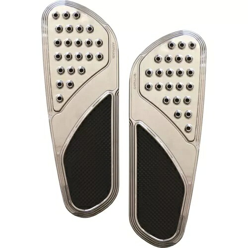 ACCUTRONIX ドリルド ヴィンテージ フロアボード クローム FBF01-DVC ACCUTRONIX Drilled Vintage Floorboards Chrome FBF01-DVC 【並行輸入品】