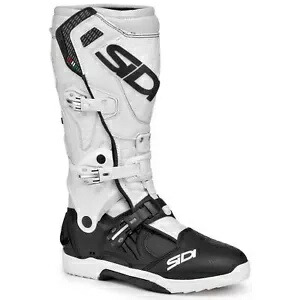 Sidi Crossair ブーツ - ブラック/ホワイト - サイズ 9.5 8017732590442 Sidi Crossair Boots - Black/White - Size 9.5 8017732590442 【並行輸入品】