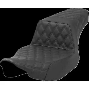 Saddlemen ステップアップ シート - フル ラティス ステッチ - ブラック - エクステンデッド リーチ 823-07E-175 Saddlemen Step-Up Seat - Full Latice Stitch - Black - Extended Reach 823-07E-175 【並行輸入品】