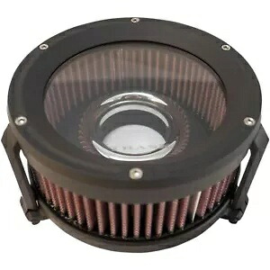 トラスクパフォ??ーマンス エアクリーナー アサルトブラック '17+ FL TM-1023BK Trask Performance Air Cleaner Assault Black '17+ FL TM-1023BK 【並行輸入品】