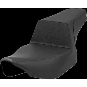 Saddlemen ステップアップ シート - グリッパーランバー - ブラック - エクステンデッドリーチ 823-07E-174 Saddlemen Step-Up Seat - Gripper Lumbar - Black - Extended Reach 823-07E-174 【並行輸入品】