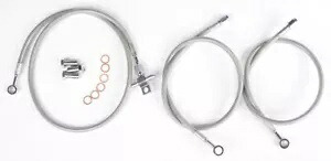 Streamline 3 ライン ブレーキ ライン キット +2 インチ。標準 #RAP250-F-2 Streamline 3-Line Brake Line Kit +2in. Standard #RAP250-F-2 【並行輸入品】
