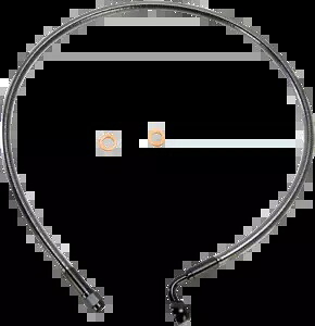 マグナム デザイナー シリーズ ABS 専用フロント ブレーキ ライン キット 90/10MM30\\\