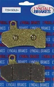 Lyndall Racing Gold+ ブレーキパッド リア #7058-G+ Lyndall Racing Gold+ Brake Pads Rear #7058-G+ 【並行輸入品】