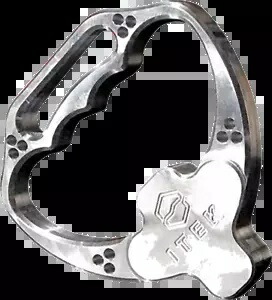 ITEK ビレットスターターハンドル シルバー ショックアブソーバー付き #333592 ITEK Billet Starter Handles Silver w/Shock Absorber #333592 【並行輸入品】