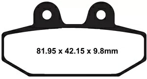 Lyndall Racing ゴールド プラス ブレーキ パッド リア #7283-G Lyndall Racing Gold Plus Brake Pads Rear #7283-G 【並行輸入品】
