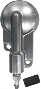 ハードドライブ オイル フィルター ハウジング (フィッティング付き) クロム #14-0050 HARDDRIVE Oil Filter Housing w/Fitting Chrome #14-0050 【並行輸入品】
