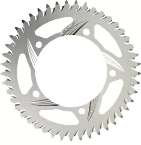 Vortex リア スプロケット 43T アルミニウム - シルバー #527-43 Vortex Rear Sprocket 43T Aluminum - Silver #527-43 【並行輸入品】
