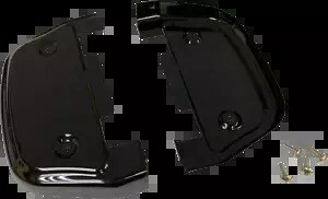ドラッグスペシャリティーズ パッセンジャーフロアボードカバー #1621-1000 Drag Specialties Passenger Floorboard Covers #1621-1000 【並行輸入品】