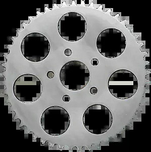 ドラッグスペシャリティーズ フラット リア ホイール スプロケット 51T クローム #1210-0604 Drag Specialties Flat Rear Wheel Sprocket 51T Chrome #1210-0604 【並行輸入品】