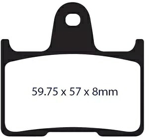 Lyndall Racing ゴールド プラス ブレーキ パッド リア #7235-G Lyndall Racing Gold Plus Brake Pads Rear #7235-G 【並行輸入品】