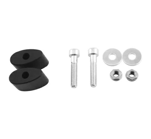 ハイサイダー ウインカーアダプター V-Twin用 ブラック #220-234 Highsider Turn Signal Adaptor for V-Twin Black #220-234 【並行輸入品】