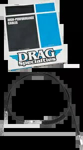 ドラッグ スペシャリティーズ 代替長さ ブラック ビニール クラッチ 72 11/16 インチ #0652-1440 Drag Specialties Alternative Length Black Vinyl Clutch 72 11/16 in. #0652-1440 【並行輸入品】