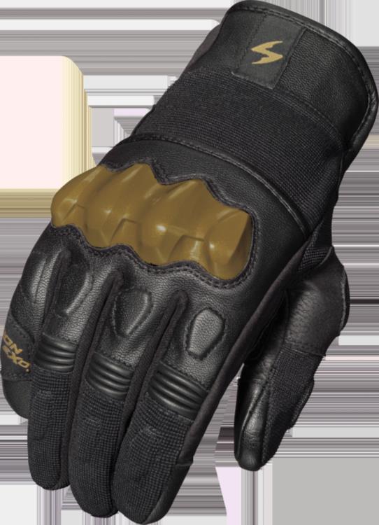 スコーピオン ハイブリッド エア グローブ 2XL ブラック/ゴールド Scorpion Hybrid Air Gloves 2XL Black/Gold 【並行輸入品】