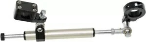 Moose Racing 7 ウェイ ステアリング スタビライザー 再構築不可 ブラック #0414-0438 Moose Racing 7 Way Steering Stabilizer Non Rebuildable Black #0414-0438 【並行輸入品】