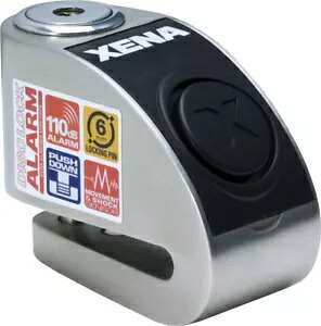 Xena XZ スクーター シリーズ ロック ステンレススチール仕上げ #XZZ6L-SS Xena XZ Scooter Series Lock Stainless Steel Finish #XZZ6L-SS 【並行輸入品】