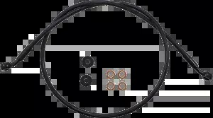 マグナム XR ステンレス DOT ブレーキラインキット ブラック #SBB0603-41 Magnum XR Stainless DOT Brake Line Kit Black #SBB0603-41 【並行輸入品】 42,900円