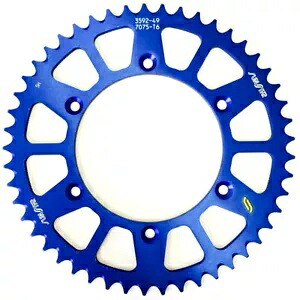 サンスター 520ワークス スプロケット 49T ブルー リア #5-359249BL Sunstar 520 Works Sprocket 49T Blue Rear #5-359249BL 【並行輸入品】