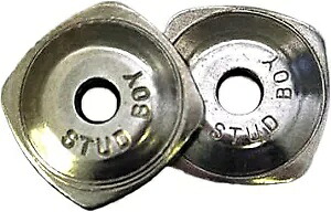 Stud Boy Power Point +Plus バッキング プレート 5/16 インチ。スレッド #2439-P8 Stud Boy Power Point +Plus Backing Plates 5/16in. Thread #2439-P8 【並行輸入品】