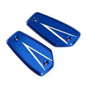 フロントブレーキクラッチリザーバーキャップスズキ GSX 1300 R 隼 21 - 22 ブルー S2 Front Brake Clutch Reservoir Cap For Suzuki GSX 1300 R Hayabusa 21 - 22 Blue S2 【並行輸入品】