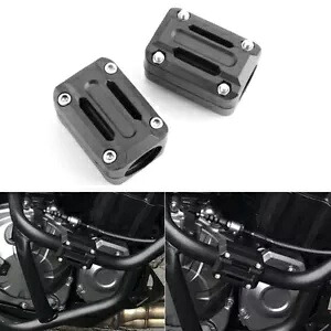 4P 25 ミリメートルオートバイエンジン保護ガードバンパー装飾ブロック BMW R1200GS S2 4P 25mm Motorcycle Engine Protection Guard Bumper Decor Block For BMW R1200GS S2 【並行輸入品】