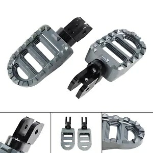 フロントフットレストフットペグ Moto Guzzi V85 TT/ V100 Mandello/ V7 850 S2 グレー Front Footrests Foot Peg for Moto Guzzi V85 TT/ V100 Mandello/ V7 850 S2 Gray 【並行輸入品】