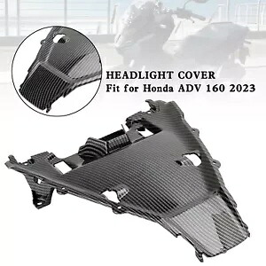 CBN ABS プラスチック フロント ヘッドライト ノーズ カバー プロテクター ホンダ ADV 160 2023 S2用 CBN ABS Plastic Front Headlight Nose Cover Protector for Honda ADV 160 2023 S2 【並行輸入品】