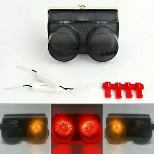 スモーク LED テールライト + ウインカーヤマハ YZF R1 1998-1999 SA Smoke LED Taillight + Turn Signals For Yamaha YZF R1 1998-1999 SA 【並行輸入品】