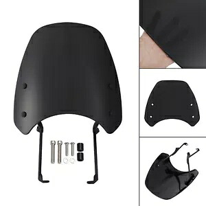 ABS オートバイフロントガラスフロントスクリーンホンダ CL300 2023 BLK に適合 ABS Motorcycle Windshield WindScreen fit for Honda CL300 2023 BLK 【並行輸入品】