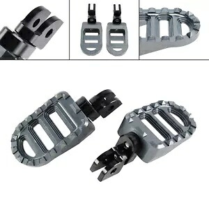 フロントフットレスト フットペグ ヤマハ XSR700 XSR900 FJR1300 YZF-R6 YZF-R1 S2 グレー Front Footrests Foot Peg for Yamaha XSR700 XSR900 FJR1300 YZF-R6 YZF-R1 S2 Gray 【並行輸入品】