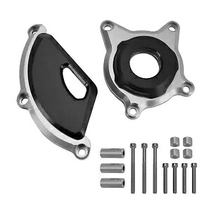 ステーターエンジンカバースライダープロテクタープラスチックシルバー Ka Z900 Rs カフェ 17-23 S2 Stator Engine Cover Slider Protector Plastic Silver For Ka Z900 Rs Cafe 17-23 S2 【並行輸入品】