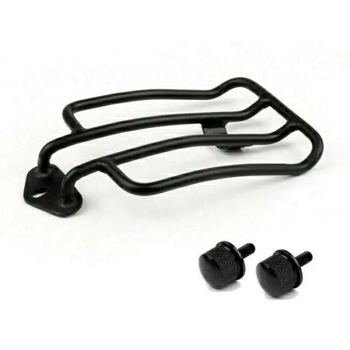 ブラックフェンダーソロシート荷物ラックボルトスポーツスター XL883 1200 04-16 SA に適合 Black Fender Solo Seat Luggage Rack Bolts Fit For Sportster XL883 1200 04-16 SA 【並行輸入品】