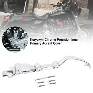ミルウォーキー M8 2017-20 S2 用クローム精密インナープライマリーアクセントカバー Chrome Precision Inner Primary Accent Cover For Milwaukee M8 2017-20 S2 【並行輸入品】