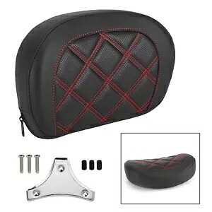 ドライバー ライダー シーシーバー シート バックレスト パッド ロー ライダー FXLR デラックス FLDE 18-20 S2 用 Driver Rider Sissy Bar Seat Backrest Pad for Low Rider FXLR Deluxe FLDE 18-20 S2 【並行輸入品】
