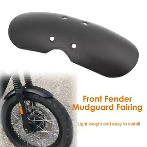 フロントフェンダーマッドガード ボンネビル T100 スクランブラー スラクストン 2001-2016 ブラック SA Front Fender Mudguard For Bonneville T100 Scrambler Thruxton 2001-2016 Black SA 【並行輸入品】