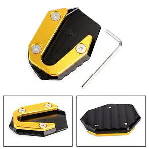 サイドスタンドキックスタンド引伸プレートヤマハ YZF R25 R3 MT-25 MT-03 GD SA Side Stand Kickstand Enlarger Plate For YAMAHA YZF R25 R3 MT-25 MT-03 GD SA 【並行輸入品】