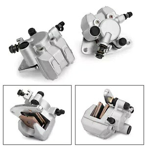 L&R フロントブレーキキャリパーセットホンダ TRX 250 300 400 EX ヤマハ YFM 250 350 SA L&R Front Brake Caliper Set For Honda TRX 250 300 400 EX Yamaha YFM 250 350 SA 【並行輸入品】