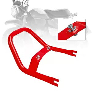 助手席アームレストハンドホルダー ホンダ モンキー 125 2018-2024 S2 レッドに適合 Passenger Armrest Hand Holder fit for HONDA Monkey 125 2018-2024 S2 Red 【並行輸入品】