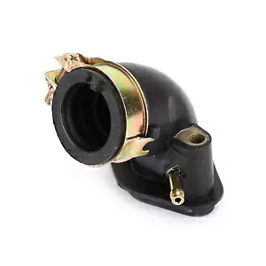 キャブレターインテークマニホールドブーツ 49cc 50cc スクーター原付ゴーカート GY6 SUNL T7 用 Carburetor Intake Manifold Boot For 49cc 50cc Scooter Moped Go Kart GY6 SUNL T7 【並行輸入品】
