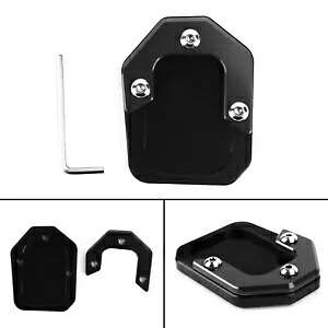キックスタンド拡大プレートパッド BMW C400X 2018-2021 C400GT 2019-2021 ブラックに適合 Kickstand Enlarge Plate Pad fit for BMW C400X 2018-2021 C400GT 2019-2021 Black 【並行輸入品】