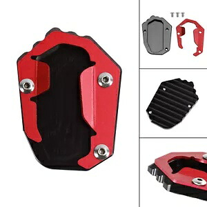 キックスタンド拡大プレートパッド BMW R1300 2024+ レッド S2 に適合 Kickstand Enlarge Plate Pad fit for BMW R1300 2024+ Red S2 【並行輸入品】