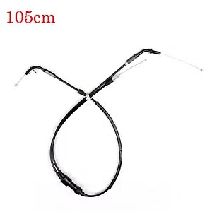 スロットルケーブル ヤマハ TZR125 1987-1994 ブラック S2 Throttle Cable For Yamaha TZR125 1987-1994 Black S2 【並行輸入品】