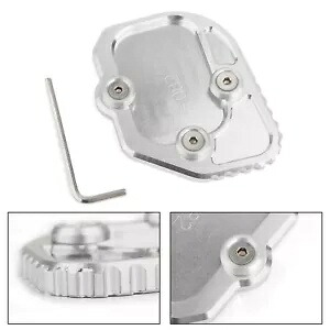 キックスタンド サイドスタンド 拡大プレートパッド BMW C400X C400GT 2019-2021 シルバー SA Kickstand Sidestand Enlarge Plate Pad for BMW C400X C400GT 2019-2021 Silver SA 【並行輸入品】