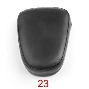 オートバイ シーシーバー バックレスト ブラック クッション パッド ツーリング チョッパー用 ユニバーサル P Motorcycle Sissy Bar Backrest Black Cushion Pad for Touring Choppers Universal P 【並行輸入品】