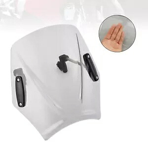 フロントガラス フロントガラス ユニバーサルは 22mm / 7/8 インチ ハンドルバー S2 のオートバイに適合します。 Windshield WindScreen Universal fits Motorcycle with 22mm / 7/8\