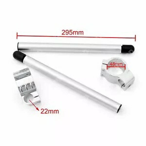 ユニバーサル Motoycycle クリップオンハンドルバーホンダ CBR600RR 2005-2013 48 ミリメートル SIL SA Universal Motoycycle Clip-On Handlebars For HONDA CBR600RR 2005-2013 48mm SIL SA 【並行輸入品】