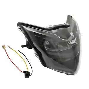 フロントヘッドライトグリルヘッドランプ Led プロテクタースモークヤマハ LC135 V2-V6 V3 S2 Front Headlight Grille Headlamp Led Protector Smoke For Yamaha Lc135 V2-V6 V3 S2 【並行輸入品】