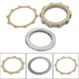 クラッチキット スチール & フリクションプレート ホンダ VN VT 600/C シャドウ VLX 1987-2007 SA に適合 Clutch Kit Steel & Friction Plates Fit Honda VN VT 600/C Shadow VLX 1987-2007 SA 【並行輸入品】